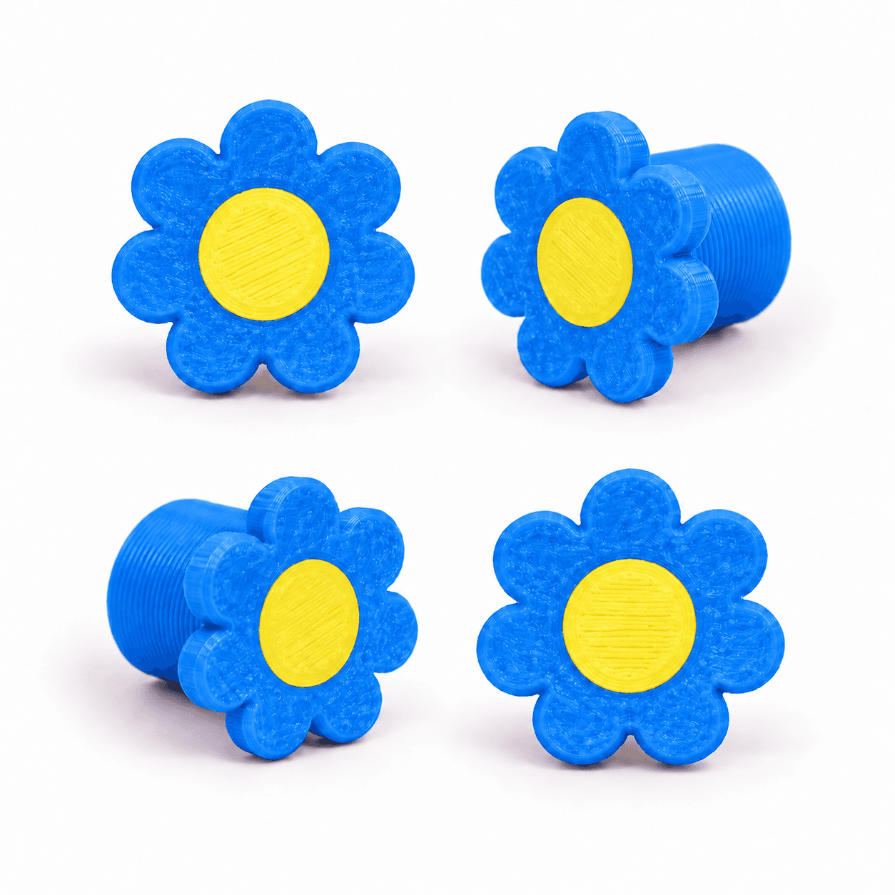 Flower Tyre Valve Covers, photo 3 of 4